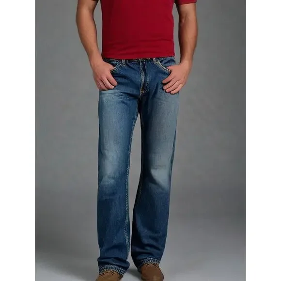 Red Head Regular Fit Straight Leg Mens Denim Jeans 32x32 - Picture 1 of 10